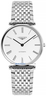 Buy this new Longines La Grande Classique Automatic 36mm L4.908.4.11.6 midsize watch for the discount price of £1,305.00. UK Retailer.